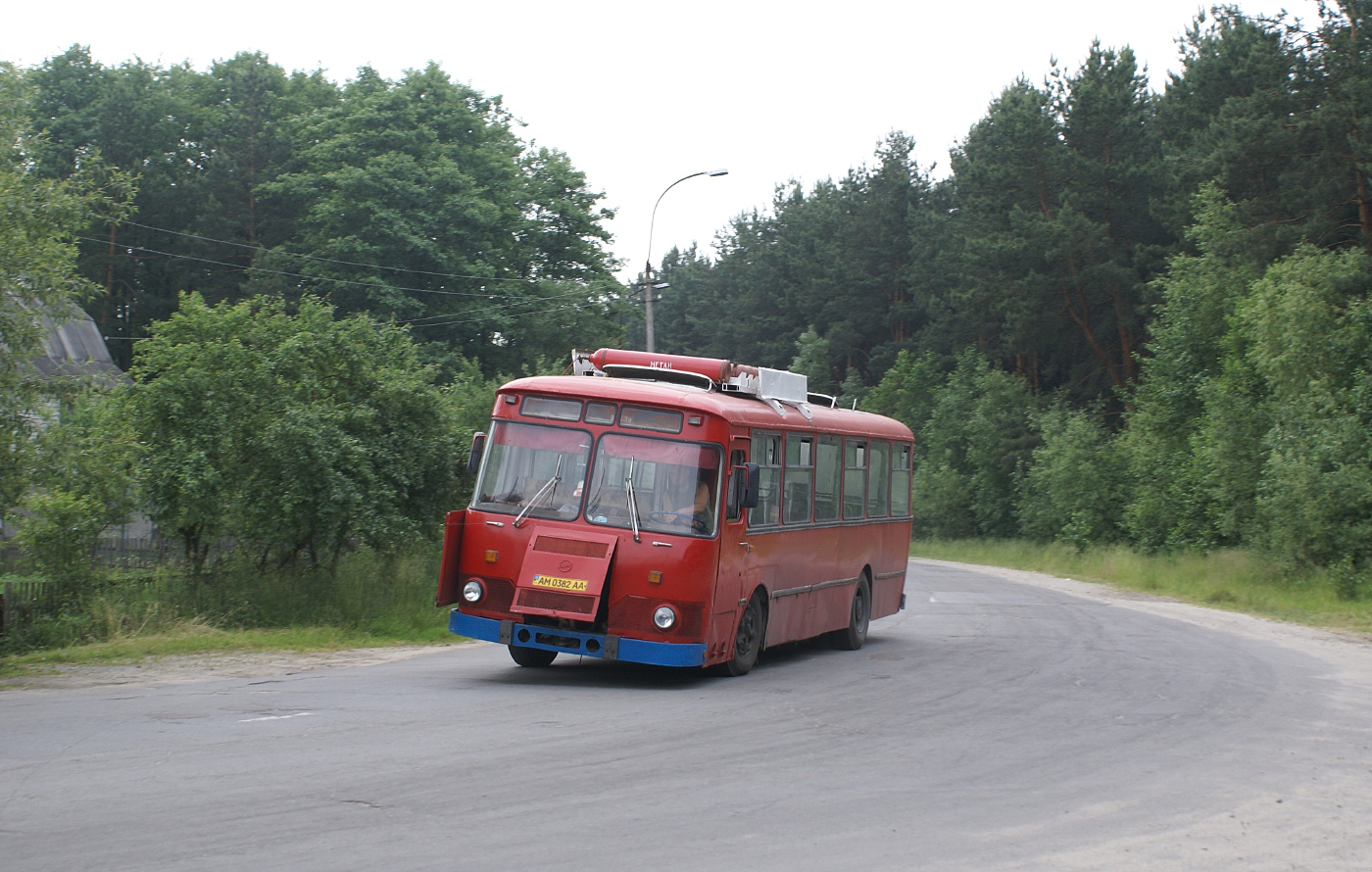 ЛиАЗ-677М №АМ 0382 АА. Житомирська область, Новоград-Волинський