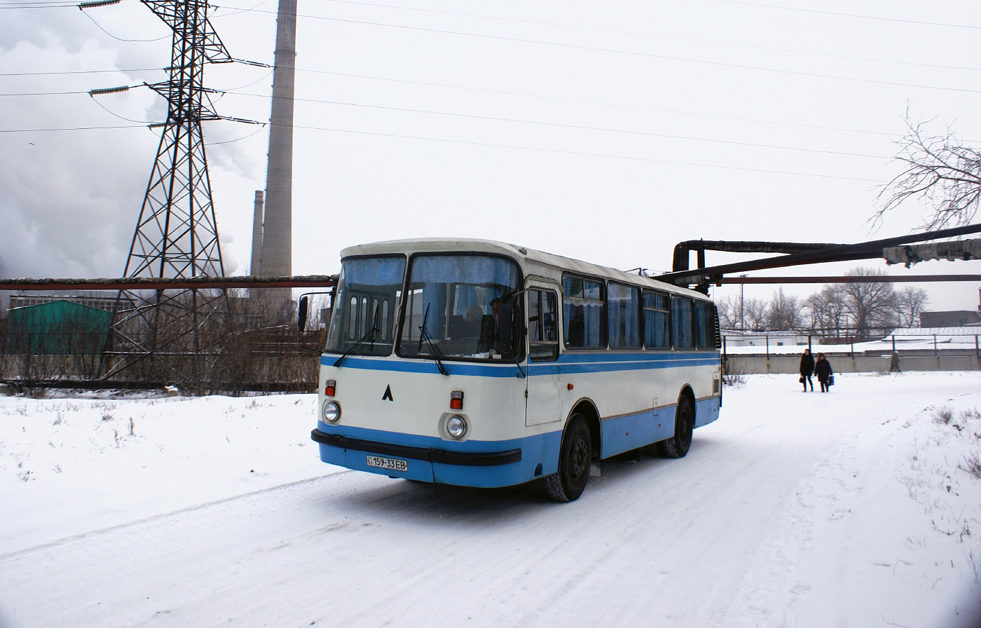 ЛАЗ-695Н №159-33 ЕВ. Донецька область, Авдіївка, промзона АКХЗ