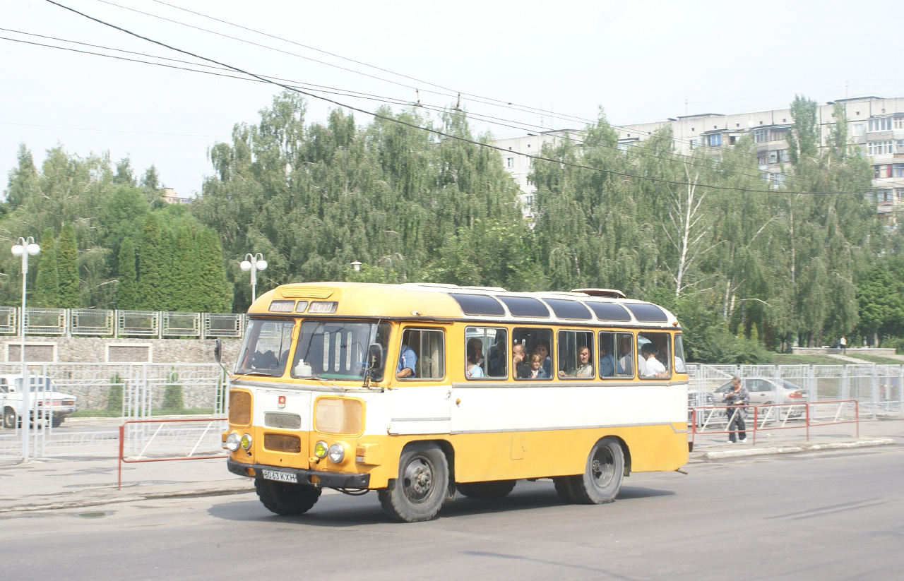 ПАЗ-672М №8063 КХН, службовий. Київська область, Біла Церква