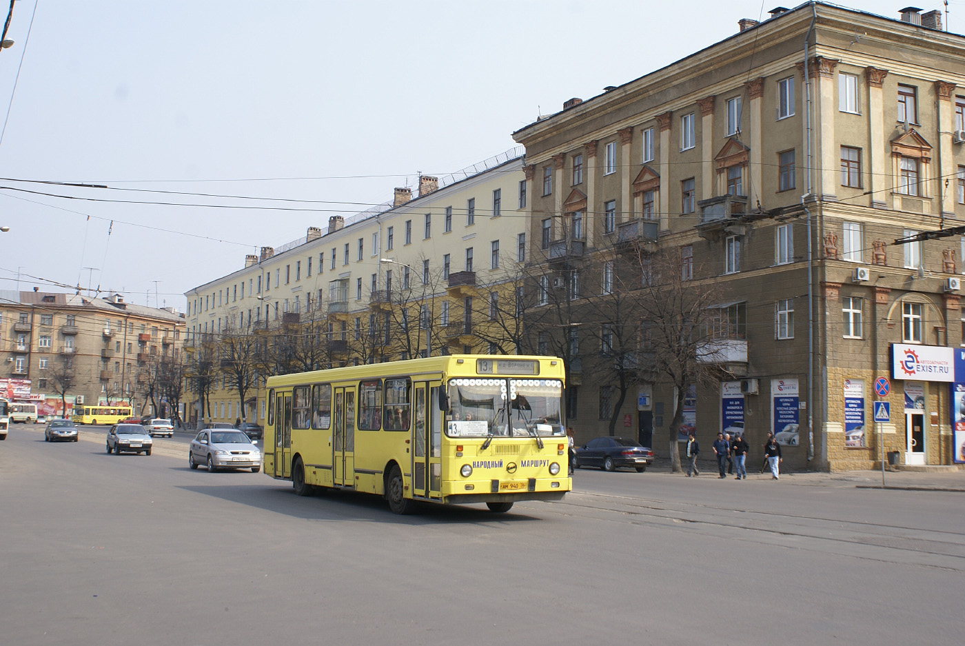 ЛиАЗ-5256 №АМ 940 36, маршрут №13н. Росія, Вороніж