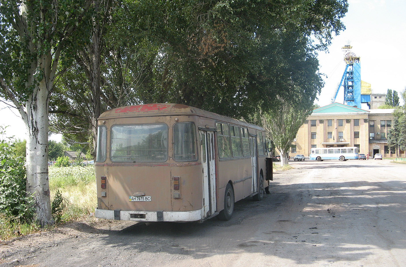 ЛиАЗ-677М №АН 7615 ВС. Донецька область, Білицьке