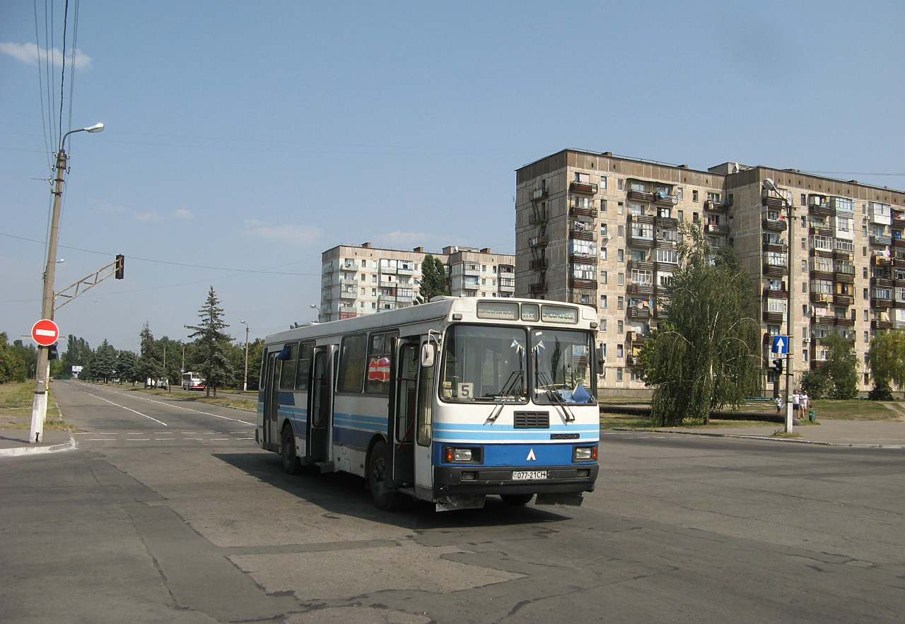 ЛАЗ-52523 №077-21 СН. Полтавська область, Комсомольськ
