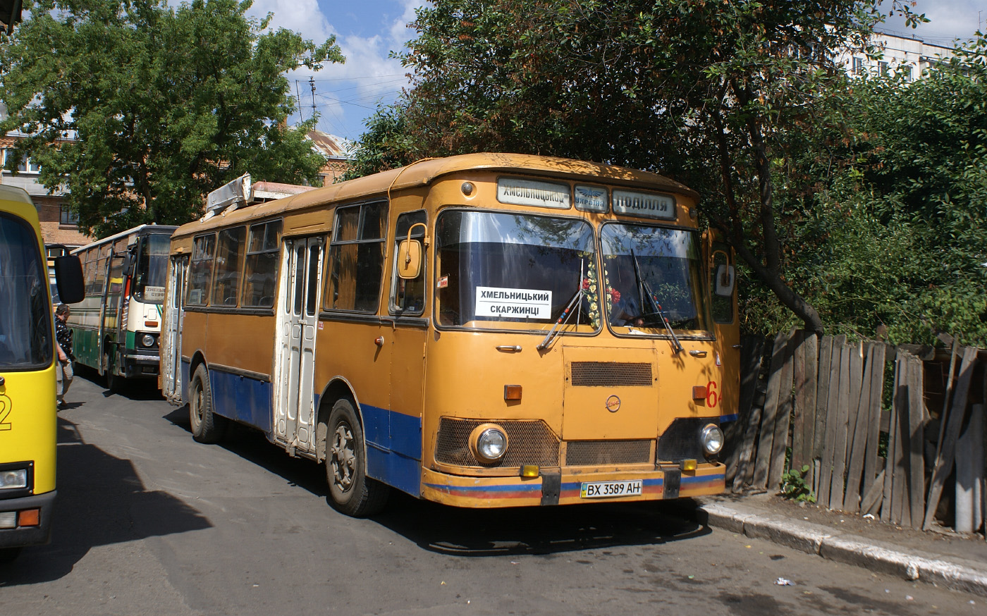 ЛиАЗ-677М №ВХ 3589 АН. Хмельницький