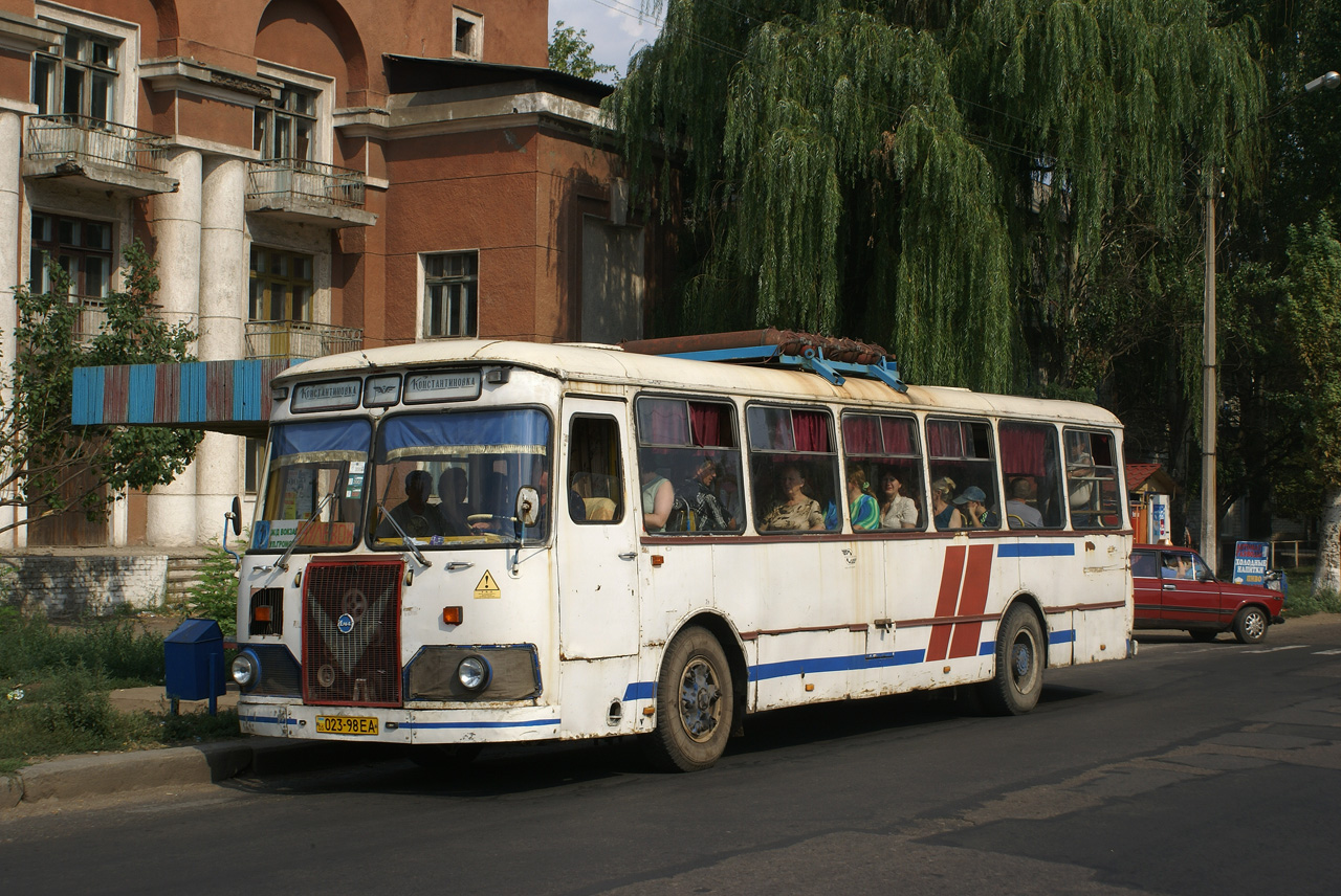 ЛиАЗ-677М №023-98 ЕА. Донецька область, Костянтинівка