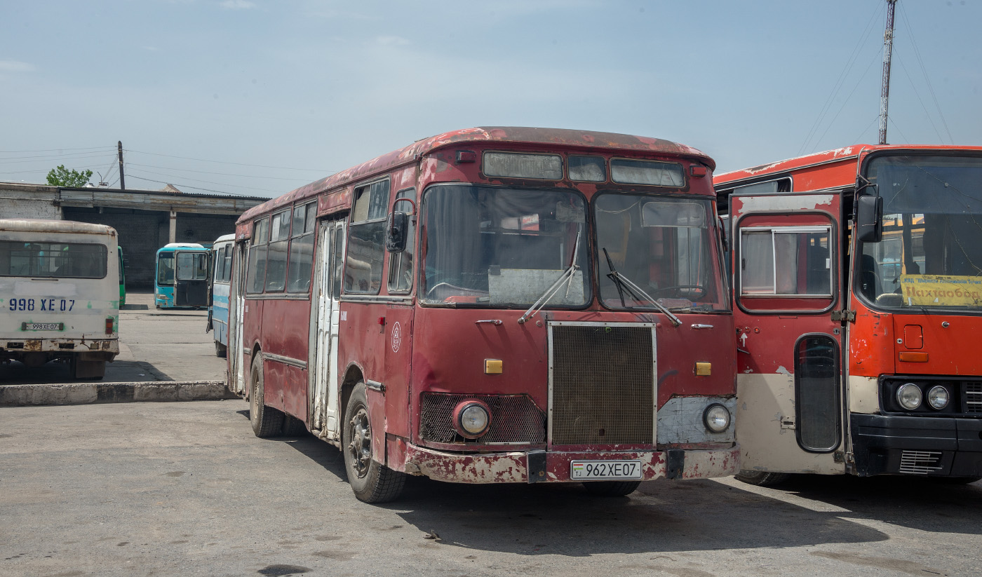 ЛиАЗ-677М #962 XE 07. Таджикістан, Турсунзаде