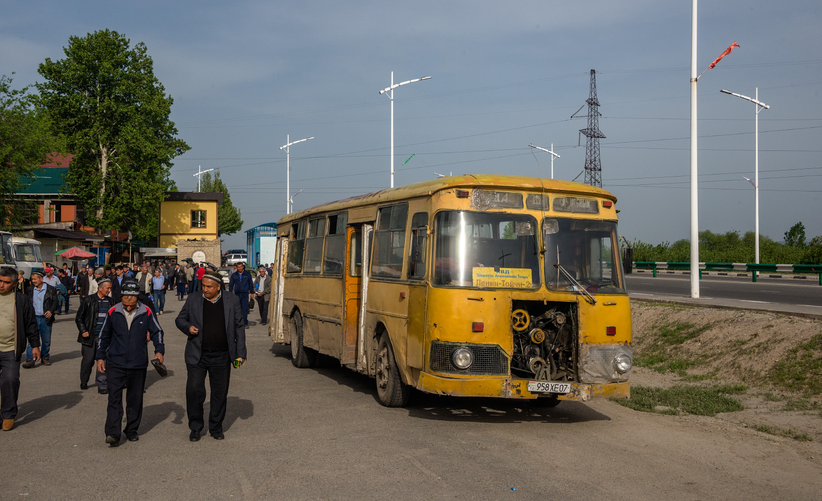ЛиАЗ-677М №958 XE 07. Таджикістан, Турсунзаде
