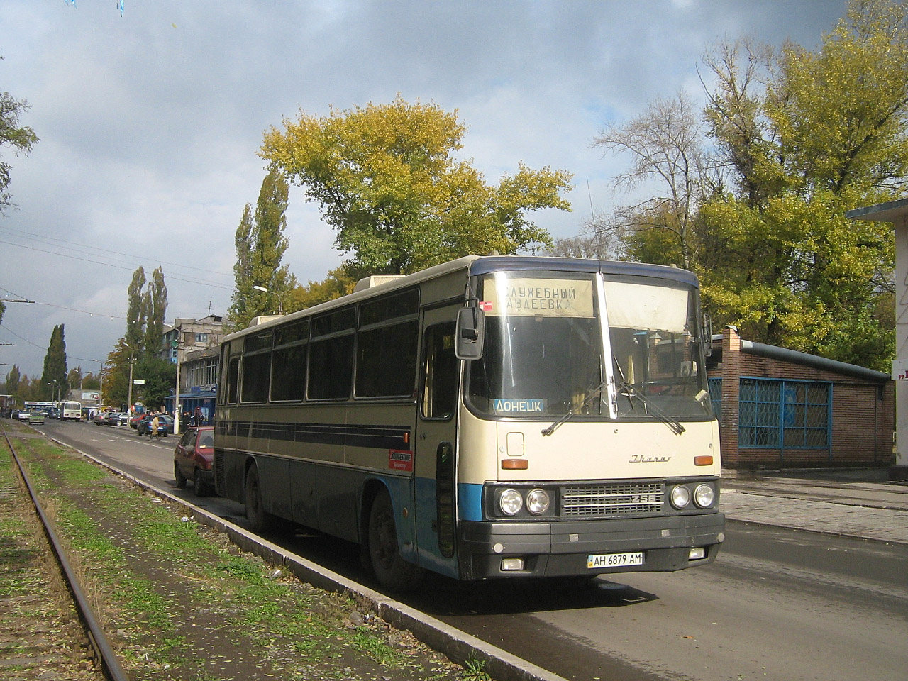 Ikarus-256 #АН 6879 АМ. Донецька область, Авдіївка
