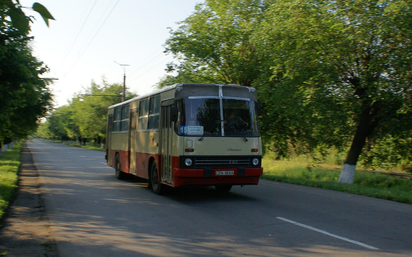 Ikarus-260 №296-08 АА. Дніпропетровська область, Кривий Ріг