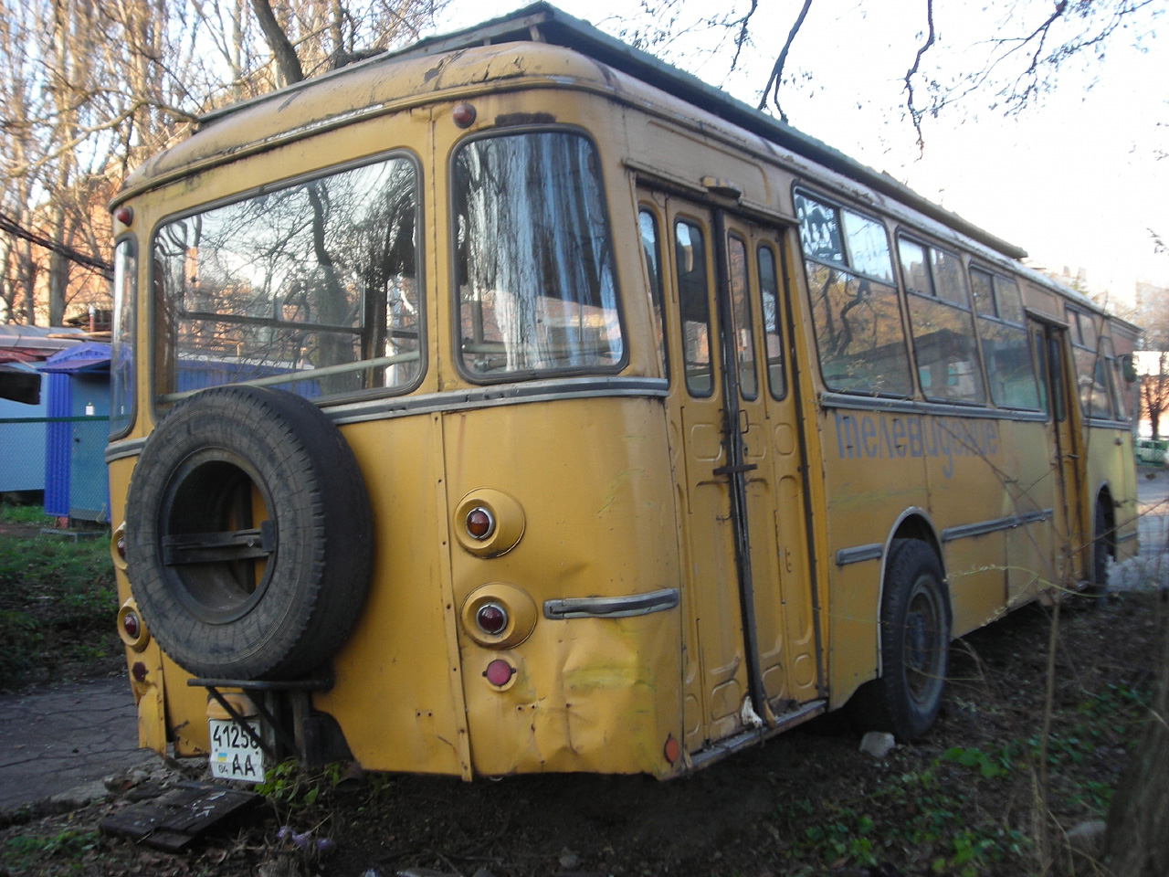 ЛиАЗ-677 №412-56 АА. Дніпропетровськ(Дніпро)