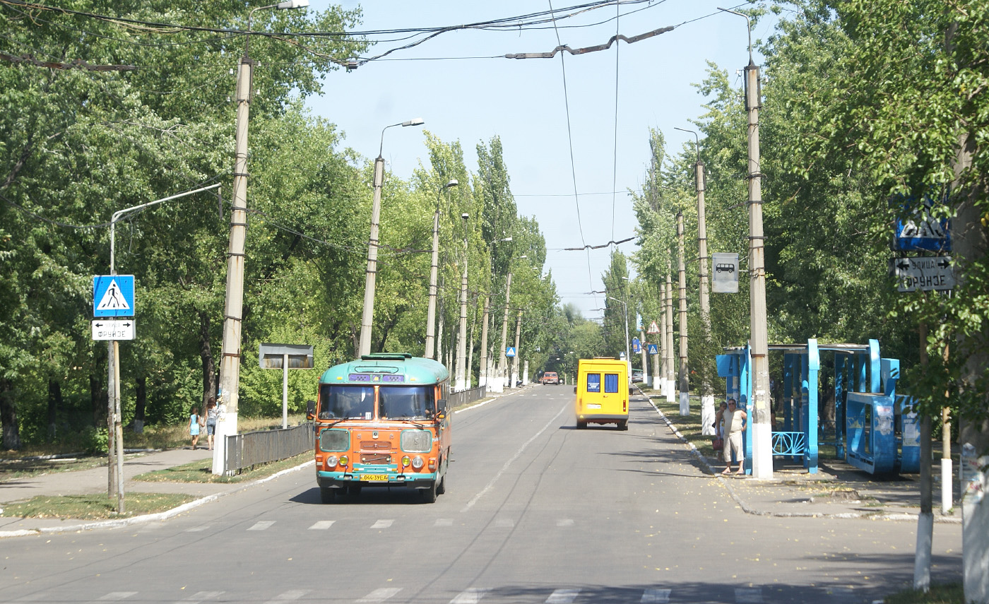 ПАЗ-672М #044-39 ЕА. Україна, Донецька область, Добропілля