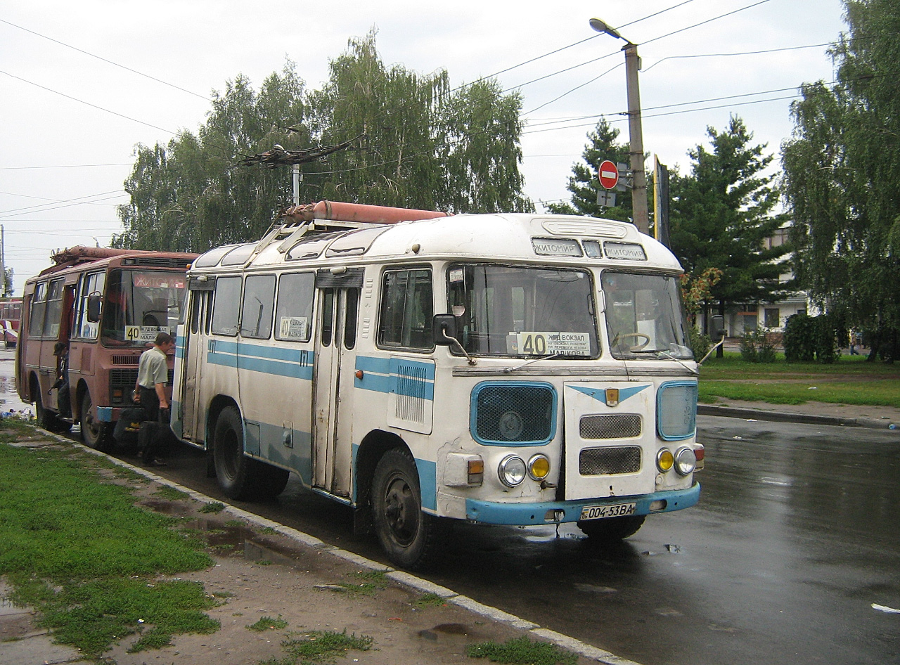 ПАЗ-672М №004-53 ВА, ПАЗ-3205. Житомир