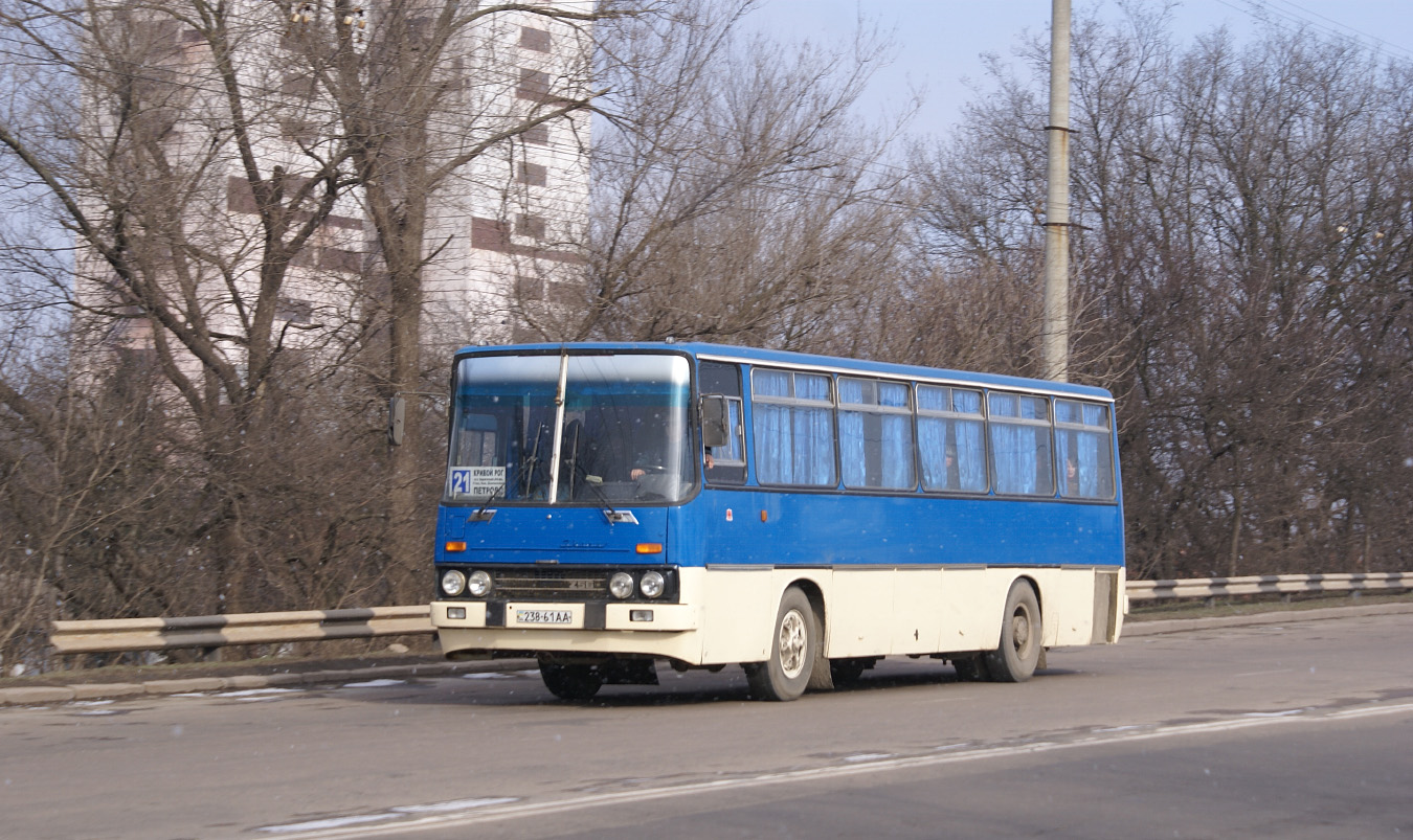 Ikarus-256 #238-61 АА. Дніпропетровська область, Кривий Ріг