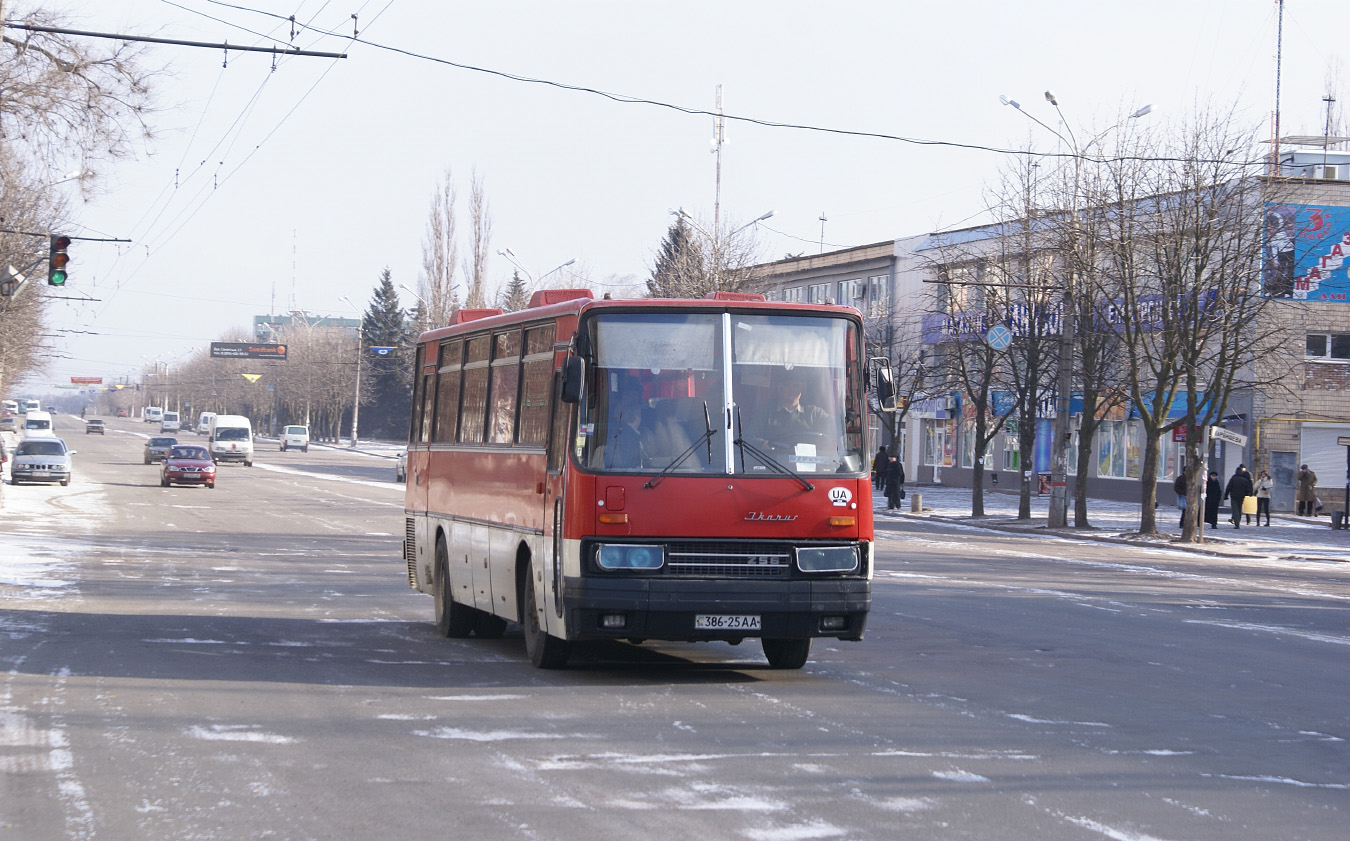 Ikarus-256 №386-25 АА. Дніпропетровська область, Кривий Ріг