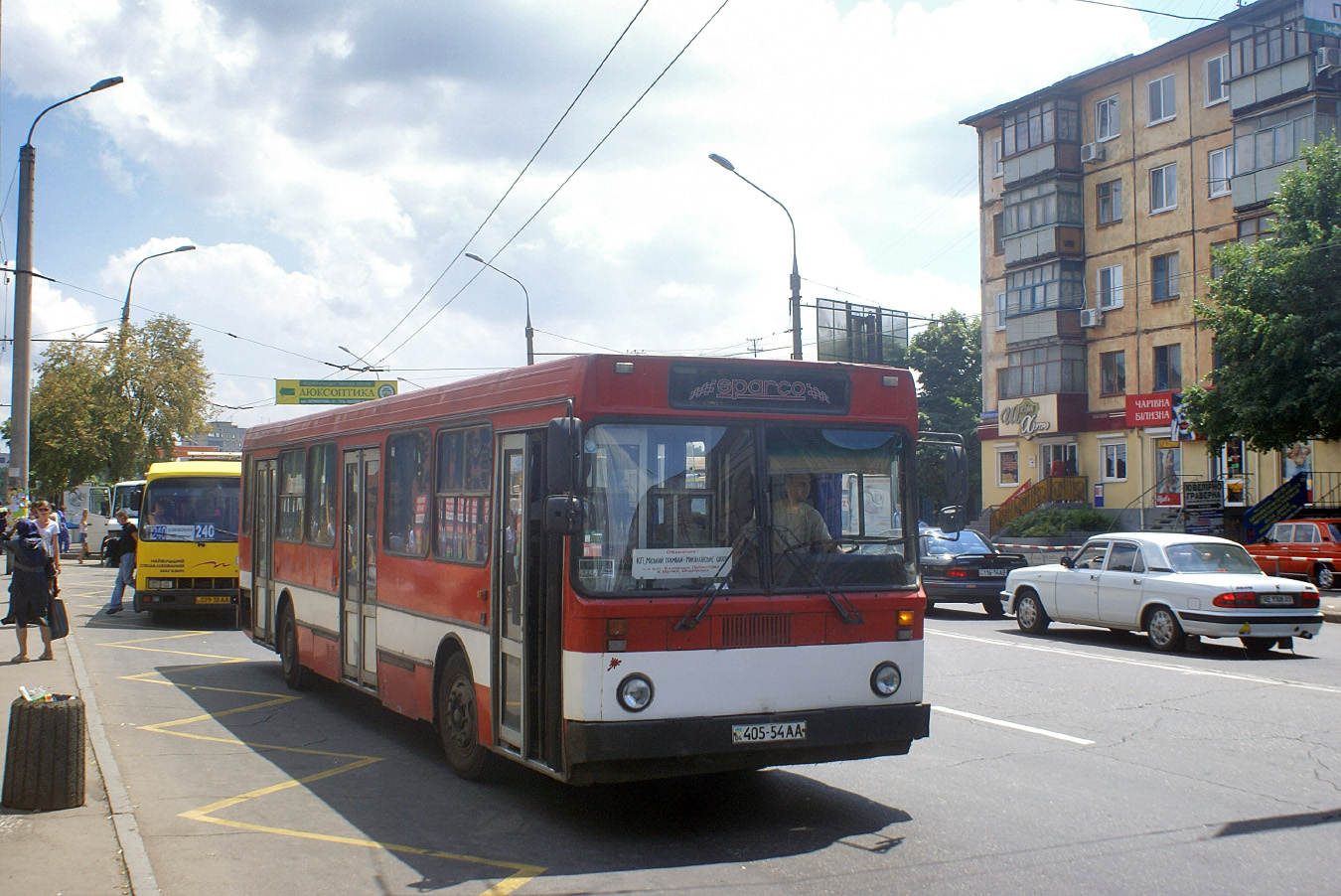 ЛиАЗ-5256 №405-54 АА. Дніпропетровська область, Кривий Ріг