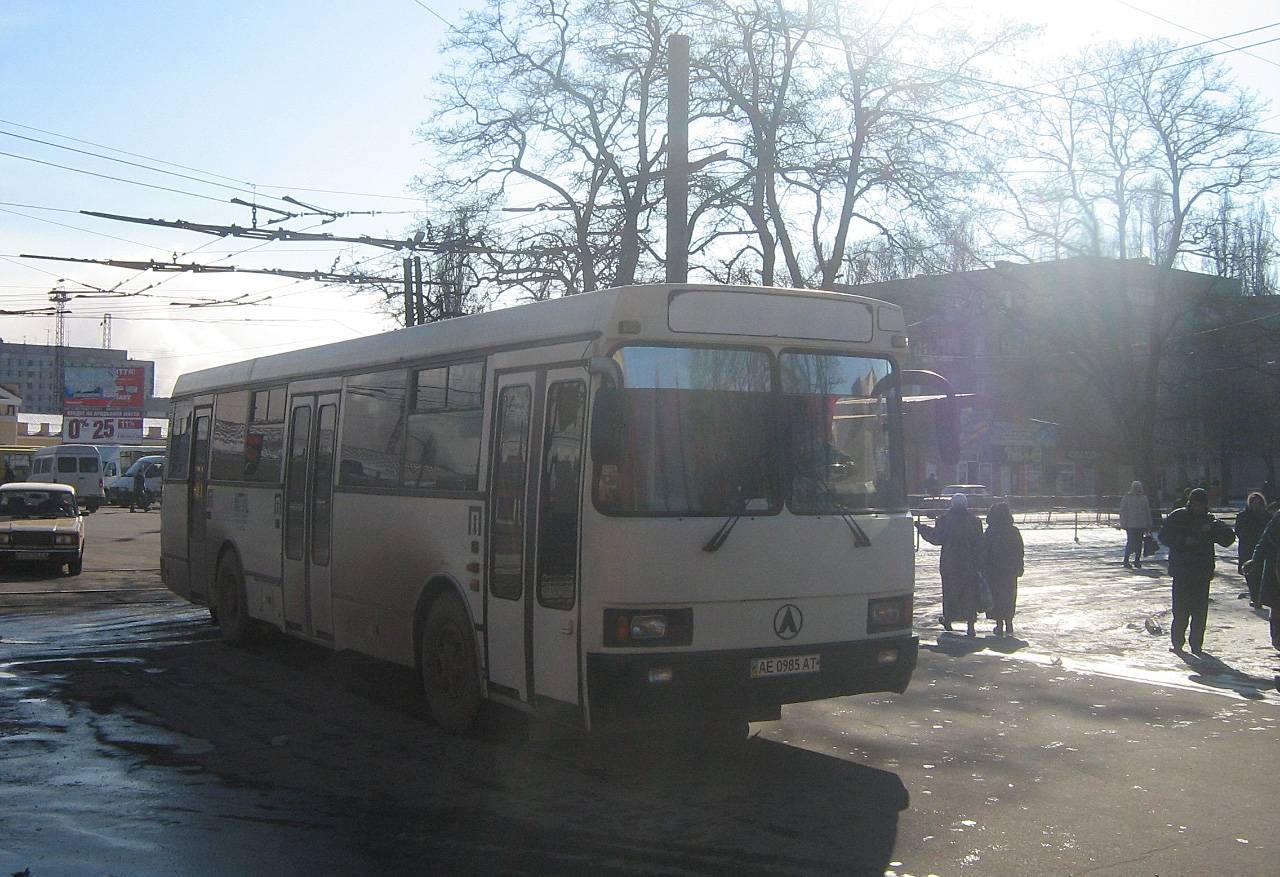 ЛАЗ-52528 №АЕ 0985 АТ. Дніпропетровська область, Кривий Ріг