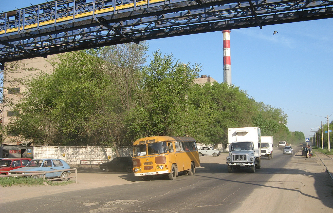 ПАЗ-672М №473-05 АА. Дніпропетровська область, Кривий Ріг