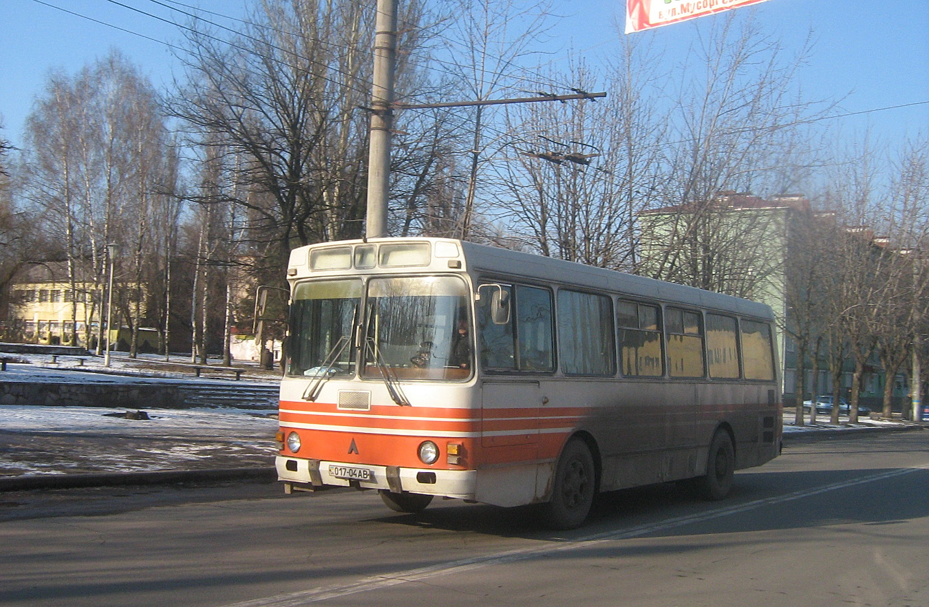 ЛАЗ-42021 №017-04 АВ. Дніпропетровська область, Кривий Ріг