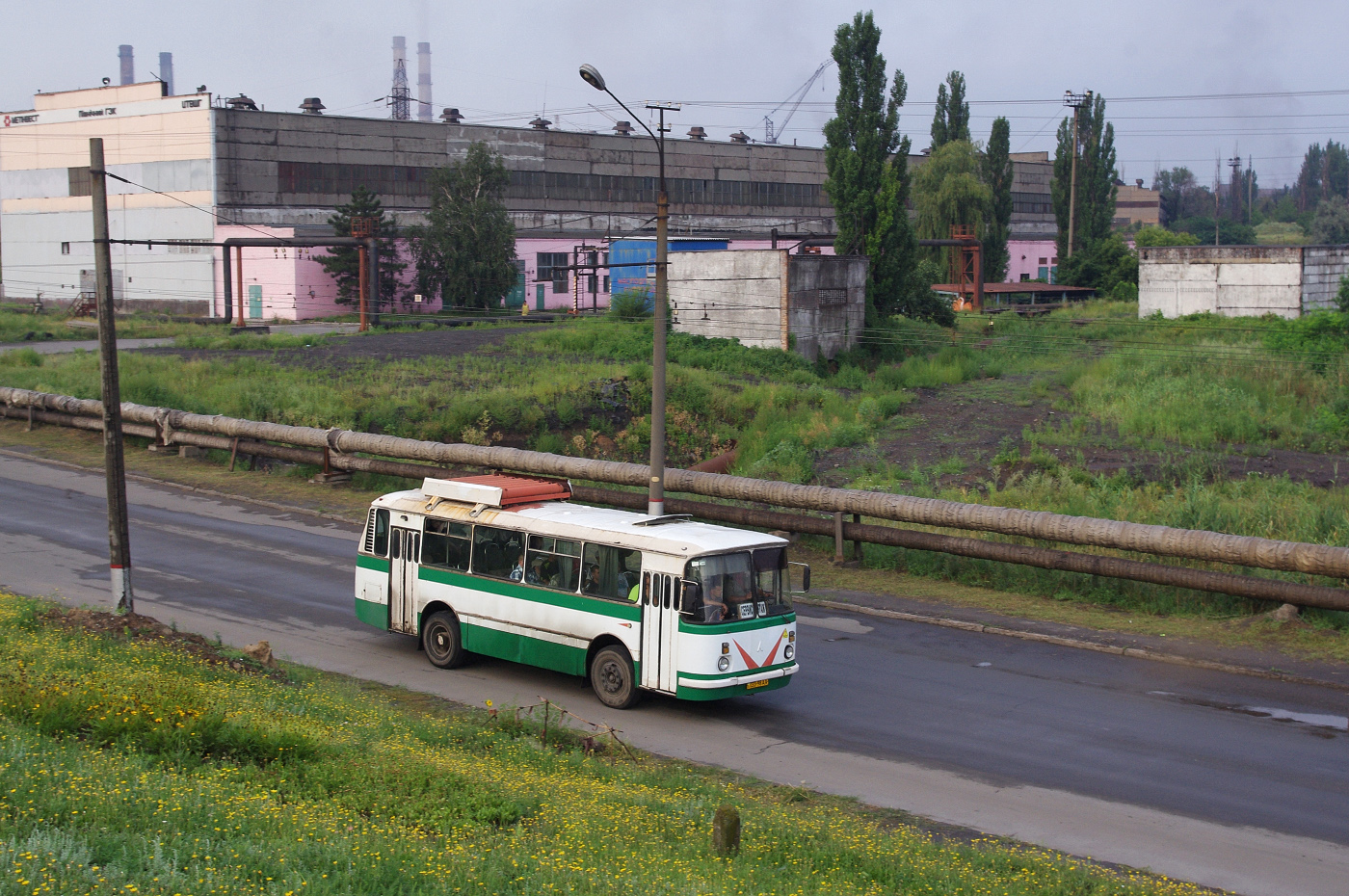 ЛАЗ-695Н №033-98 АА. Дніпропетровська область, Кривий Ріг