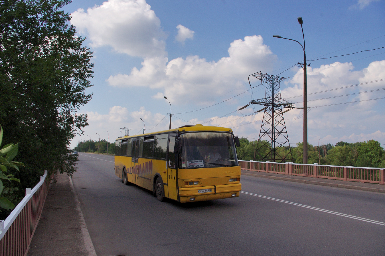 Neoplan N316L №459-34 АВ. Дніпропетровська область, Кривий Ріг