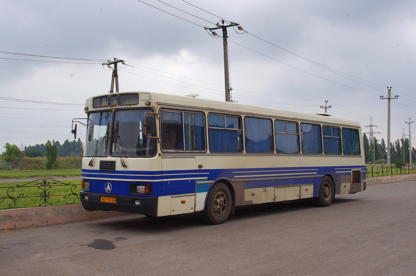 ЛАЗ-52523 №АЕ 9133 АА. Дніпропетровська область, Кривий Ріг