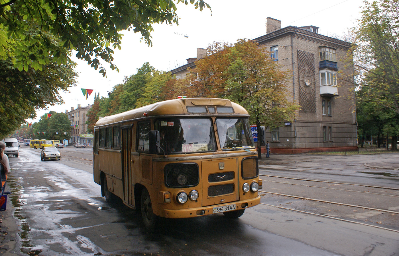 ПАЗ-672М №394-31 АА. Дніпропетровська область, Кривий Ріг