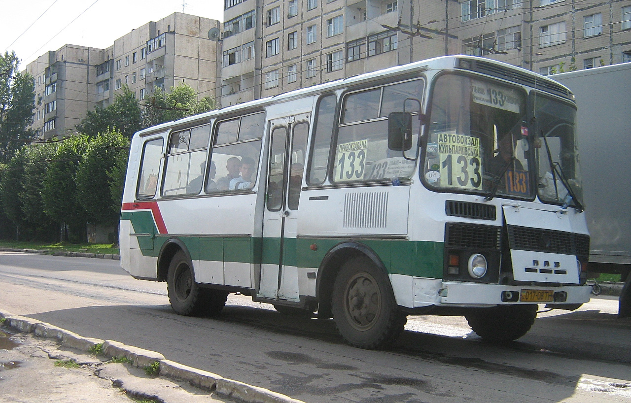 ПАЗ-3205 №017-08 ТН. Львів