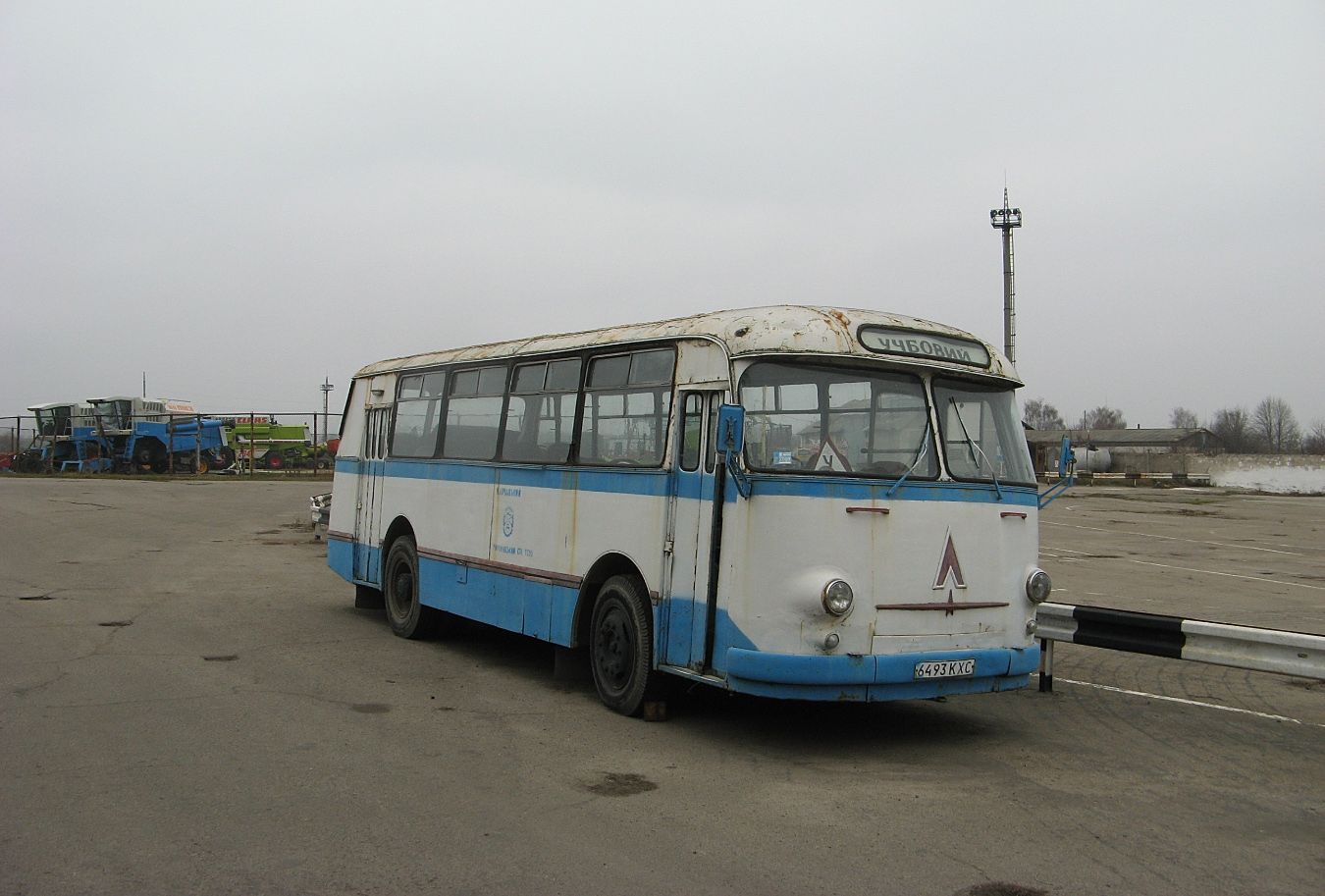 ЛАЗ-695М №6493 КХС. Київська область, Миронівка