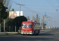 ЛиАЗ-677М №012-75ЕА. Донецька область, Горлівка, просп. Леніна