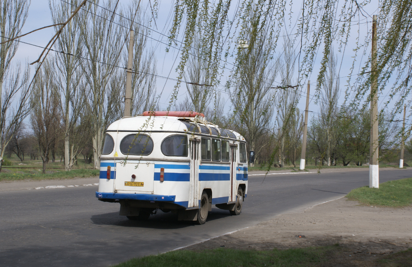 ПАЗ-672М №016-92 ЕА. Донецька область, Горлівка