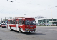 ЛиАЗ-677М №02-75 ЕА на маршруті 14. Донецька область, Горлівка